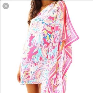 Lilly Pulitzer Silk Marlee One Shoulder size 6